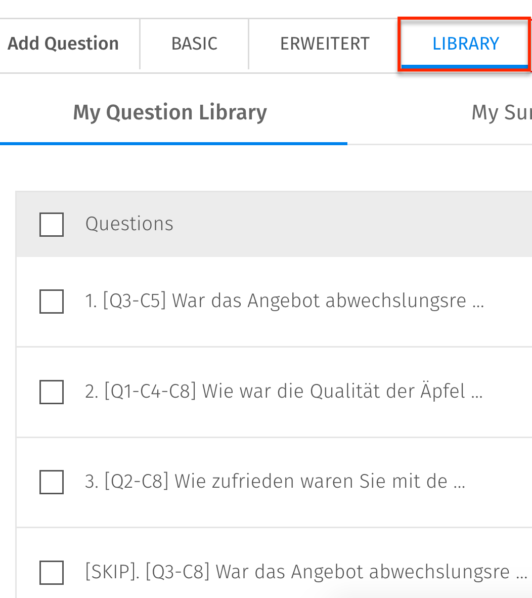 Survey Software Help Image